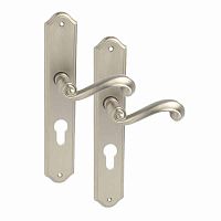 Ручки на планці TUPAI Carla 704-72 нікель матовий